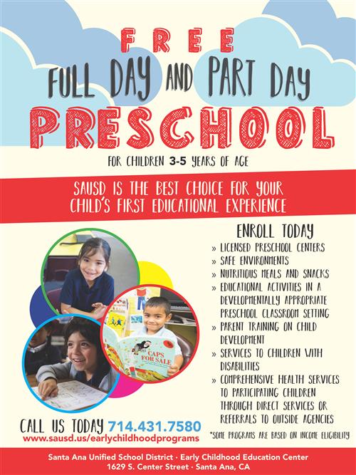preschool offerings preschool advertisement
